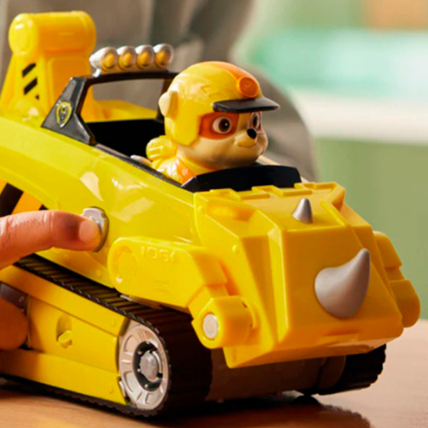 Бульдозер Spin Master Rubble's Rhino Vehicle 6067761
Серый
Желтый  photo 6