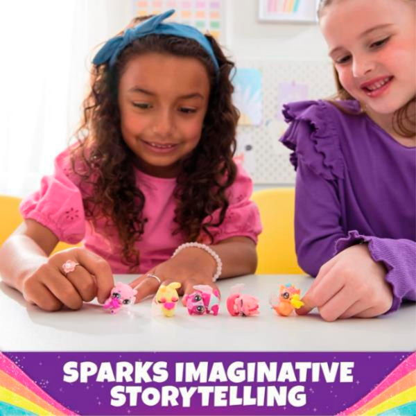Интерактивная игрушка Spin Master Hatchimals Alive Rainbow Splash 6069777 Розовый Для девочек, 3+ photo 7