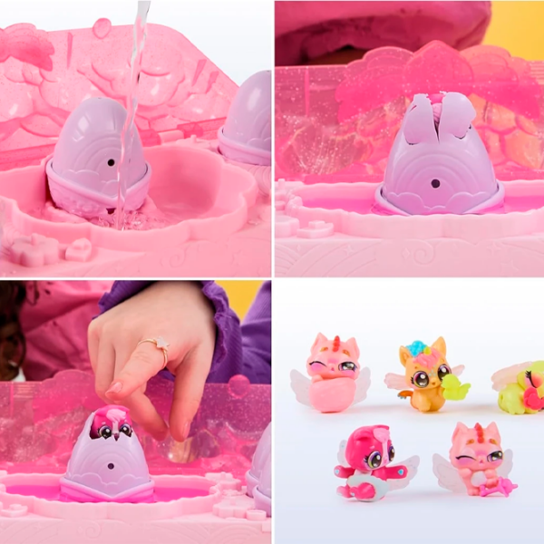 Интерактивная игрушка Spin Master Hatchimals Alive Rainbow Splash 6069777 Розовый Для девочек, 3+ photo 8