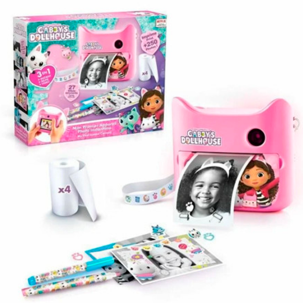 Фотоаппарат Canal Toys Gabby`s Dollhouse My first instant camera GAB005CL Разноцветный Для детей, 4+ photo 2