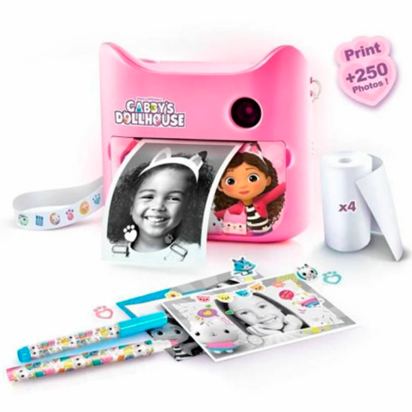 Фотоаппарат Canal Toys Gabby`s Dollhouse My first instant camera GAB005CL Разноцветный Для детей, 4+ photo 5