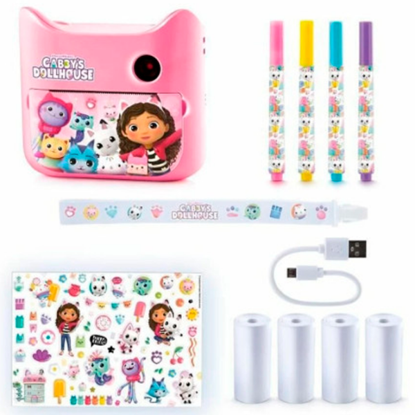 Фотоаппарат Canal Toys Gabby`s Dollhouse My first instant camera GAB005CL Разноцветный Для детей, 4+ photo 6