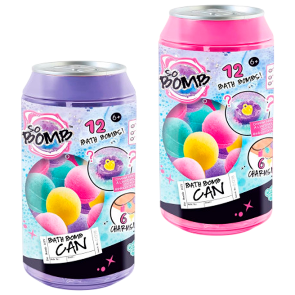 Интерактивная игрушка Canal Toys So Bomb DIY Bath Bomb Cans BBD046 Разноцветный Для детей, 6+ photo 1