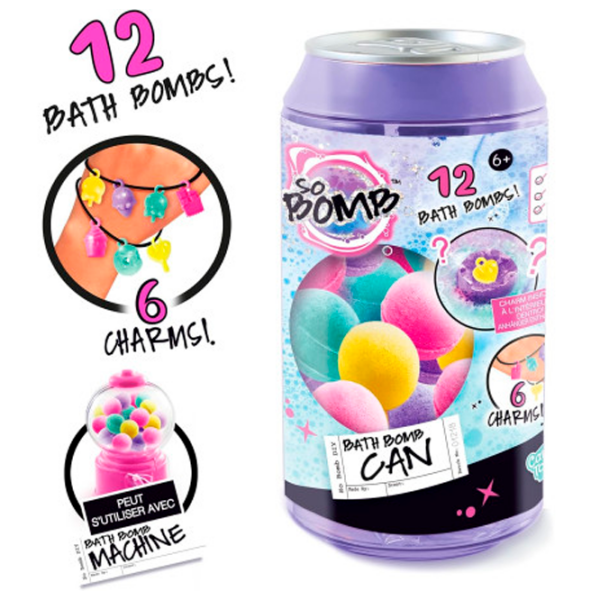 Интерактивная игрушка Canal Toys So Bomb DIY Bath Bomb Cans BBD046 Разноцветный Для детей, 6+ photo 8