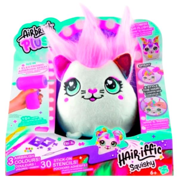 Креативный набор Canal Toys Hairiffic Squishy Airbrush Plush AIR040 Разноцветный Для детей, 6+ photo 1
