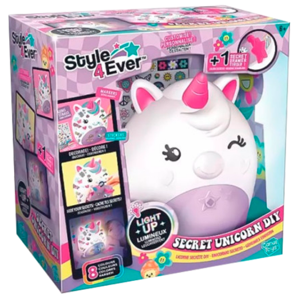 Креативный набор Canal Toys Style 4 Ever Secret Unicorn OFG301 Белый Для детей, 6+ photo 1