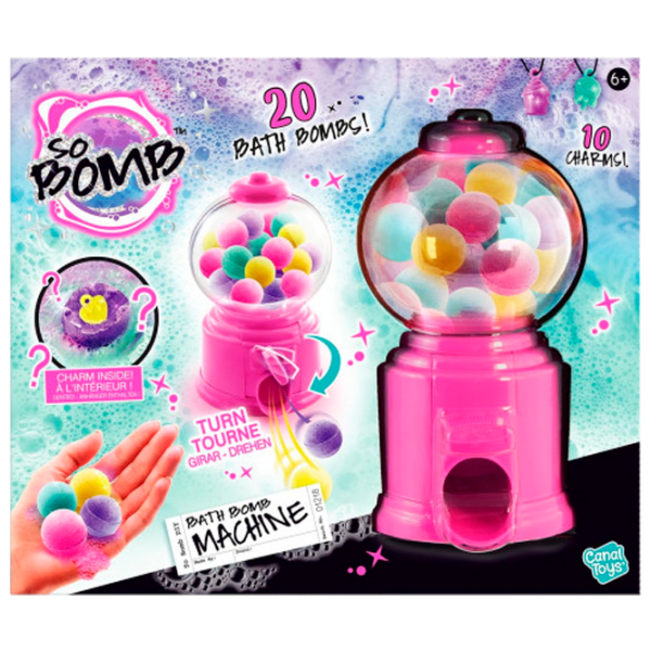 Интерактивная игрушка Canal Toys So Bomb DIY Bath Bomb Dispenser BBD045 Розовый Для детей, 6+ photo 1