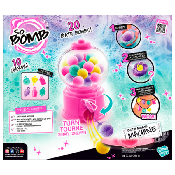 Интерактивная игрушка Canal Toys So Bomb DIY Bath Bomb Dispenser BBD045 Розовый Для детей, 6+ photo 9