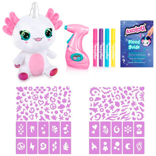 Креативный набор Canal Toys Airbrush Plush Axolotlcorn AIR049 Белый Для детей, 6+ photo 3