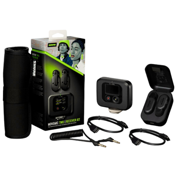 Microfon Shure Movemic TWO Receiver Kit Black  photo 9