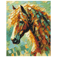 Pictură pe numere BrushMe Lăcustă, Oleg Loburak BS54165FC 50 x 40 cm, Pânză