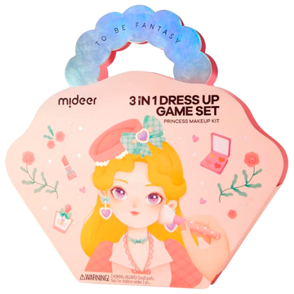 Креативный набор Mideer To Be Fantasy Princess Makeup Set MD3378 Бежевый Для девочек, 3+ photo 1