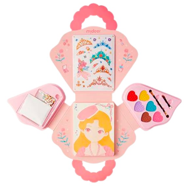 Креативный набор Mideer To Be Fantasy Princess Makeup Set MD3378 Бежевый Для девочек, 3+ photo 2