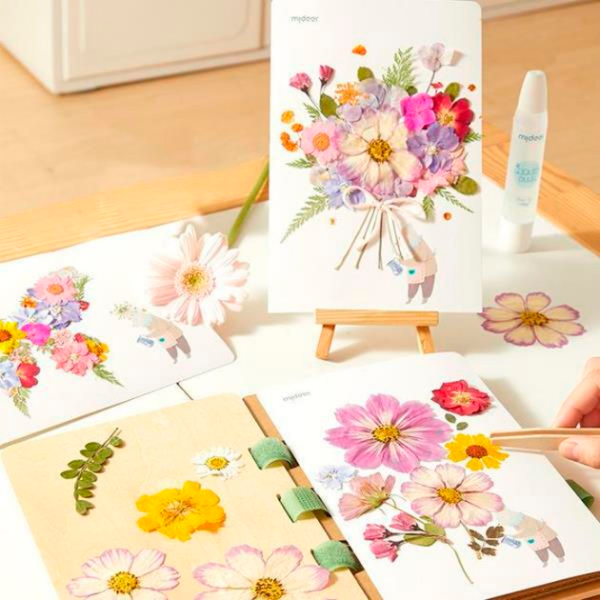 Креативный набор Mideer Discovery Collection Nature Art MD1430 Зеленый Для детей, 3+ photo 4