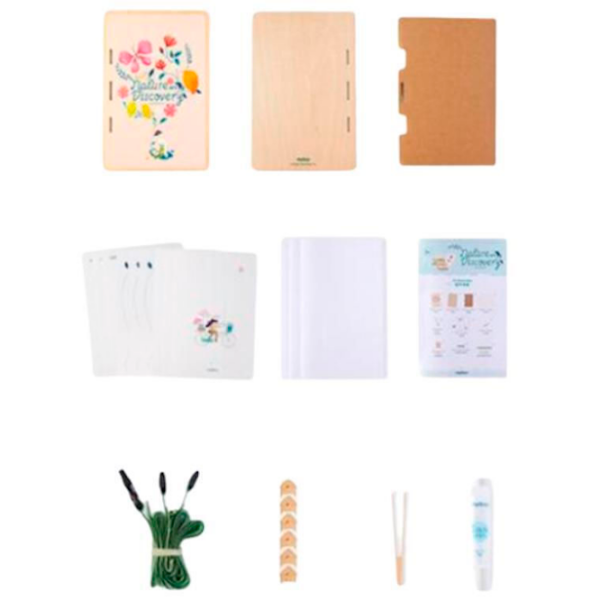Креативный набор Mideer Discovery Collection Nature Art MD1430 Зеленый Для детей, 3+ photo 6