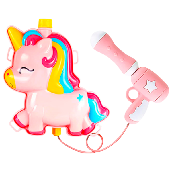 Водяной пистолет Essa Toys Unicorn 182-11/236-2 Розовый водяной, Вода, 6+ photo 1