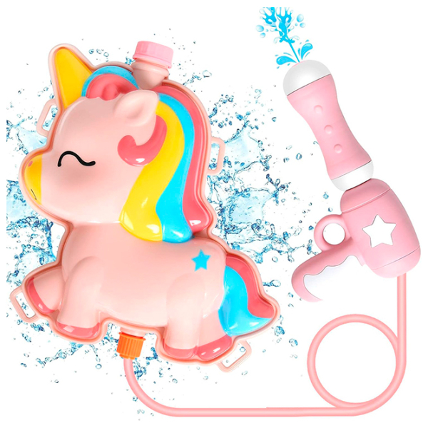 Водяной пистолет Essa Toys Unicorn 182-11/236-2 Розовый водяной, Вода, 6+ photo 3