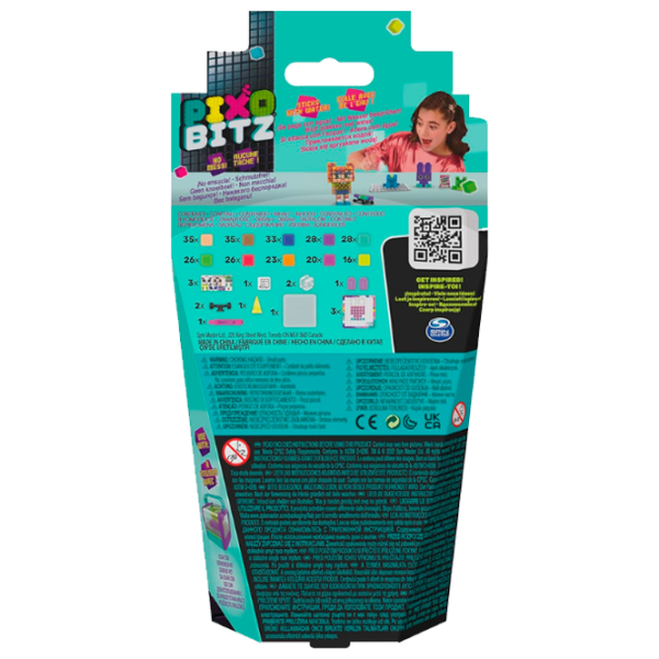 Set de creație Spin Master Pixobitz Recharge Pack K-6064884 Multicolor Pentru copii, 6+ photo 2