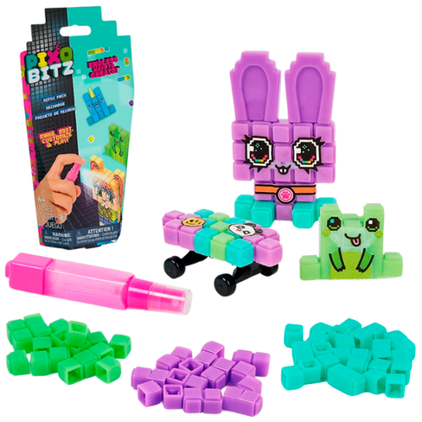 Set de creație Spin Master Pixobitz Recharge Pack K-6064884 Multicolor Pentru copii, 6+ photo 3