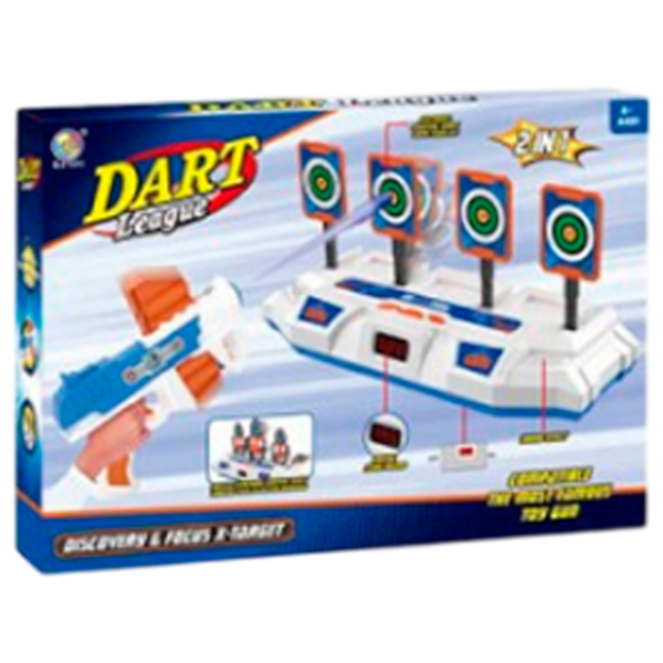 Игрушечный пистолет Essa Toys B3235N Белый патронный, шариков ,  photo 5