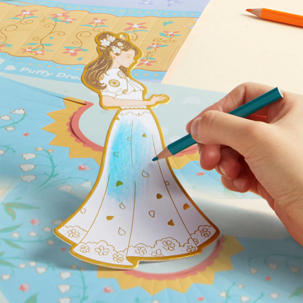 Set de creație Mideer Paper Craft My Fashion Showcase MD2241 Pink Pentru fetițe, 6+ photo 3