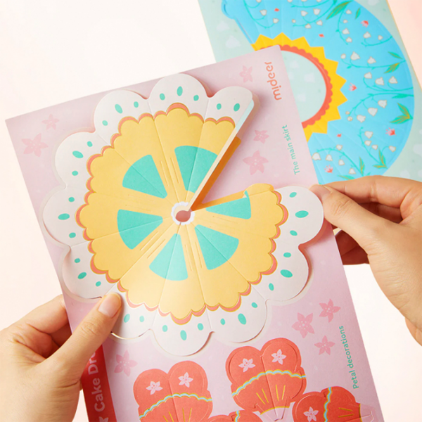 Set de creație Mideer Paper Craft My Fashion Showcase MD2241 Pink Pentru fetițe, 6+ photo 5