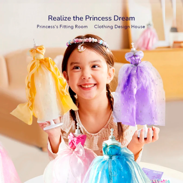 Креативный набор Mideer Princess's Probation Room MD6363 Синий Для девочек, 5+ photo 3