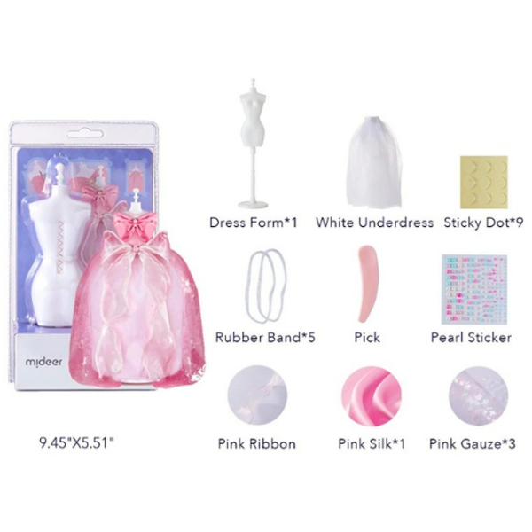 Set de creație Mideer Princess's Probation Room MD6364 Pink Pentru fetițe, 5+ photo 2