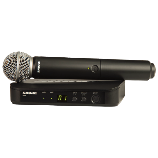 Microfon Shure BLX24E/SM58 Black  photo 1