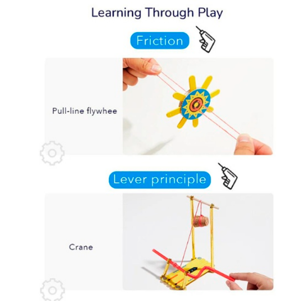 Креативный набор Mideer Invention Toy Set The Light Lab MD3380 Синий Для детей, 8+ photo 5