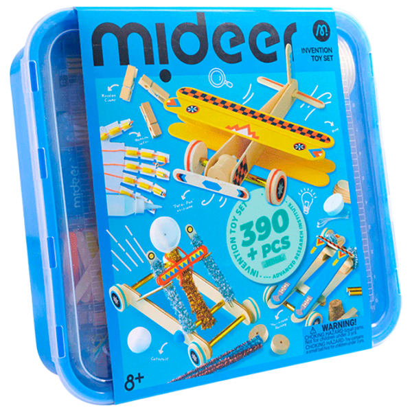 Креативный набор Mideer Invention Toy Set Institute for Advanced Research MD3381 Синий Для детей, 8+ photo 1