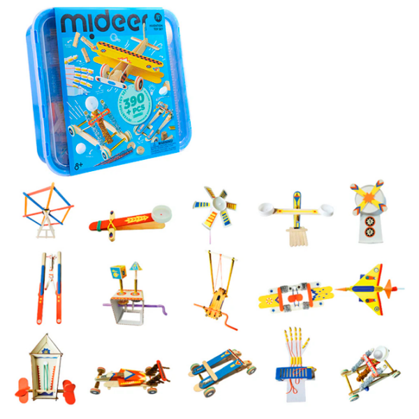Креативный набор Mideer Invention Toy Set Institute for Advanced Research MD3381 Синий Для детей, 8+ photo 2