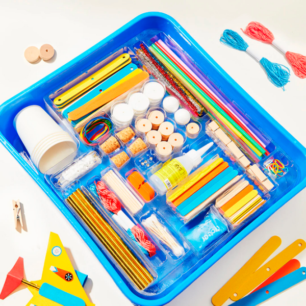 Креативный набор Mideer Invention Toy Set Institute for Advanced Research MD3381 Синий Для детей, 8+ photo 3