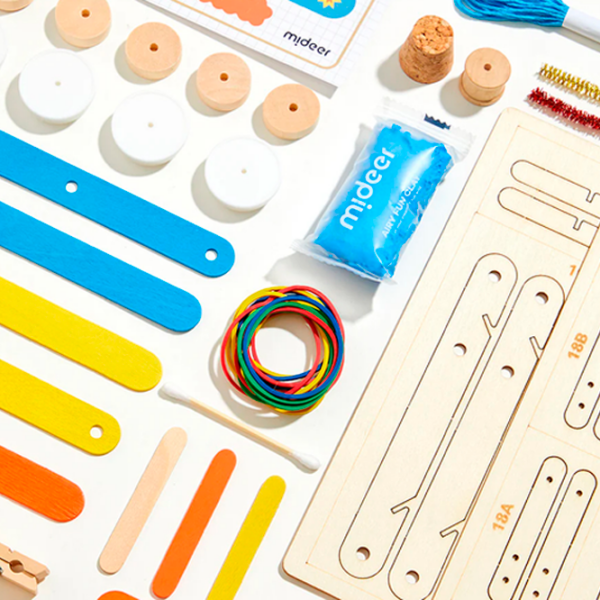 Креативный набор Mideer Invention Toy Set Institute for Advanced Research MD3381 Синий Для детей, 8+ photo 5