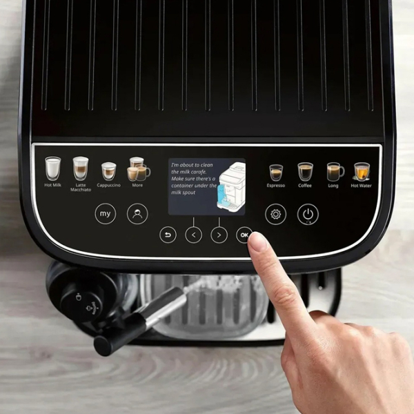 Aparat de cafea DeLonghi ECAM 310.80.SB Black 1450 W, 1.8 l, Bloc termic photo 8