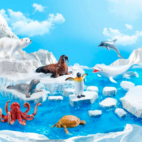 Set de creație Mideer Marine Animals MD2251 White Pentru copii, 3+ photo 4