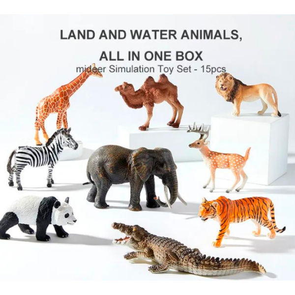 Креативный набор Mideer Animal Toy Set MD1382 Белый Для детей, 3+ photo 5