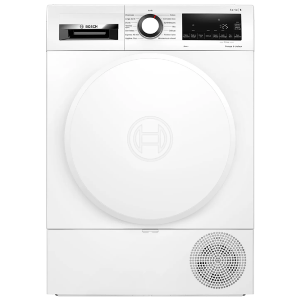 Mașină de uscat rufe Bosch WQG233D0FR White 8 kg, A++ photo 1