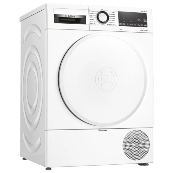 Mașină de uscat rufe Bosch WQG233D0FR White 8 kg, A++ photo 2