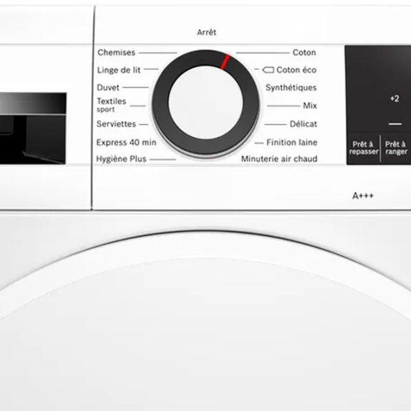 Mașină de uscat rufe Bosch WQG233D0FR White 8 kg, A++ photo 5