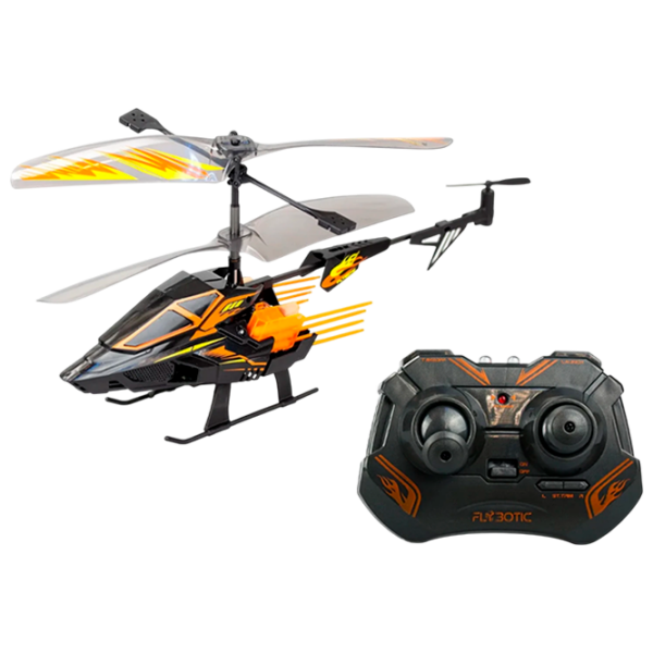Вертолёт Flybotic 84567 Hover Blast Черно-оранжевый Время работы:  photo 3