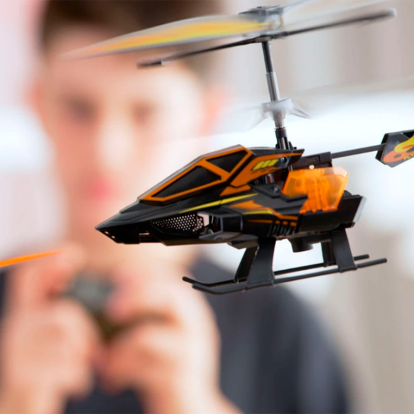 Вертолёт Flybotic 84567 Hover Blast Черно-оранжевый Время работы:  photo 7