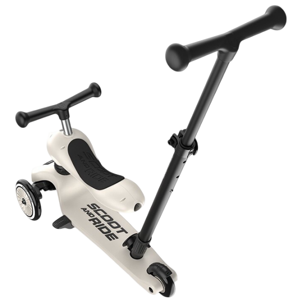 Trotinetă pentru copii cu trei roți Scoot and Ride Highwaykick 1 Push and Go () Gray 1 an, 50 kg, Din PU photo 3