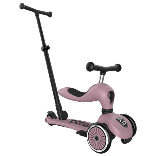 Trotinetă pentru copii cu trei roți Scoot and Ride Highwaykick 1 Push and Go () Pink 1 an, 50 kg, Din PU photo 1