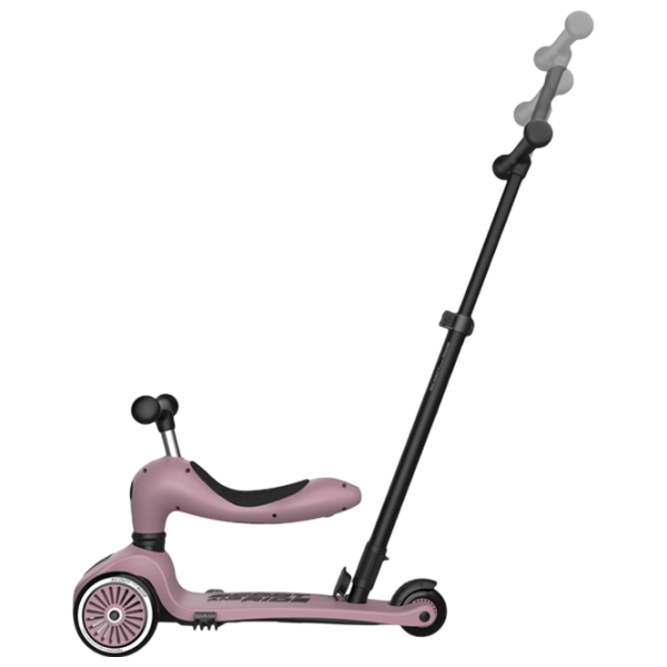 Trotinetă pentru copii cu trei roți Scoot and Ride Highwaykick 1 Push and Go () Pink 1 an, 50 kg, Din PU photo 4
