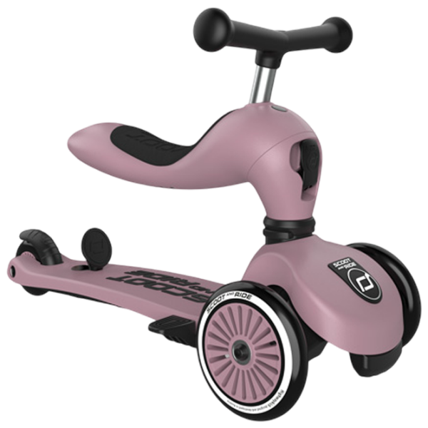Trotinetă pentru copii cu trei roți Scoot and Ride Highwaykick 1 Push and Go () Pink 1 an, 50 kg, Din PU photo 6