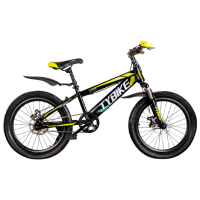 Bicicletă TyBike BK-10 20" 20" Yellow Black Oțel / Pentru copii