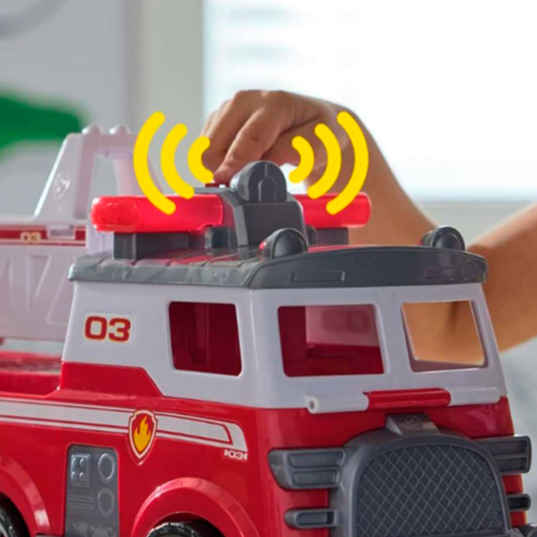 Грузовик Spin Master Paw Patrol Ultimate Fire Truck 6072327
Серый
Красный  photo 6