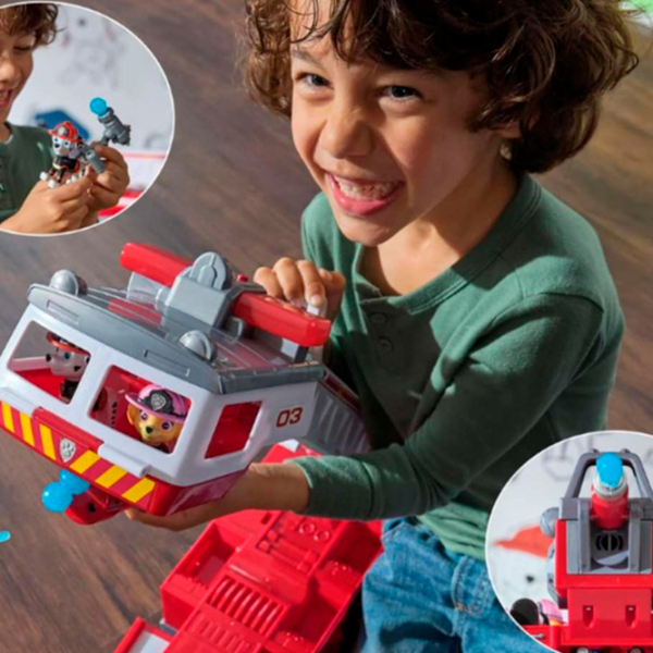 Грузовик Spin Master Paw Patrol Ultimate Fire Truck 6072327
Серый
Красный  photo 8