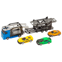 Грузовик Teamsterz Car Transporter with Cars 1373621
Черный
Разноцветный 